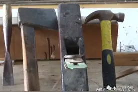 手工刻楦主要工具斧刨的使用方法图片