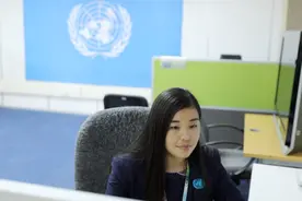 在联合国工作是怎样的体验？90后中国女孩：时刻为国代言图片