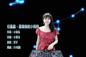 任盈盈《愿做你的小狗狗》DJ何鹏版 甜美可爱 动感舞曲视频封面