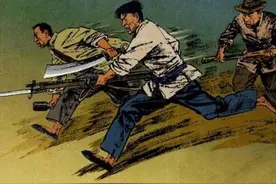 连环画血肉长城之《铁蛋流浪记》，绘画戴晓明图片