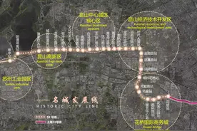 你心心念念的地铁S1线进展来了！附：各站点现场图图片