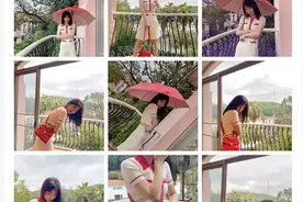 李菲儿清纯甜美似学生妹，笑容灿烂迷人，身材颜值不输baby图片