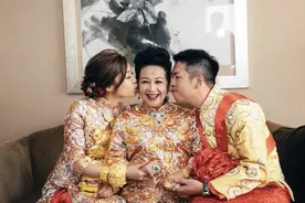 恭喜！71岁薛家燕将荣升奶奶，儿媳妇临盆在即拍孕照，疑一索得男图片