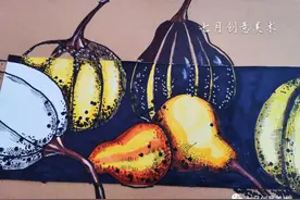 「绘画教程」南瓜图片