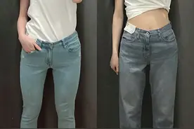 腿粗的女孩不必自卑，这几个版型的裤子让你找回自信！图片
