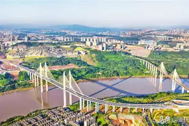 蔡家嘉陵江大桥即将通车图片