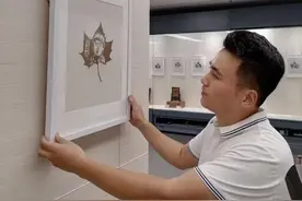 一叶一世界！快手叶雕达人贾景瑞让落叶化身艺术品图片