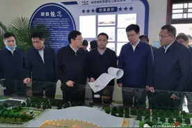薛占海：抢抓工期工时科学组织施工 确保重点项目按期建成投用图片