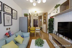 北漂小夫妻的39㎡小窝，装修不豪华，但很小很暖很用心图片