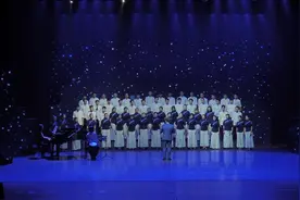 【桂台欢度“壮族三月三”节目展播】合唱《米供歌谣成传说》《夜空中最亮的星》图片