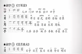 一年级语文上册全册生字书写笔顺及组词，收藏备用图片