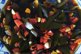 你与美食家的距离，可能就差这款风味小海带图片