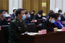 陕西省富平县人武部邀请党益民同志做党史学习教育宣讲会图片