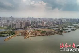 组图｜海口首条越江隧道项目快速推进图片