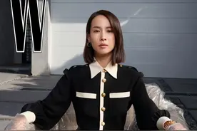 《寄生虫》赵汝贞登杂志，完美身材精致穿搭，颜值与实力成正比图片