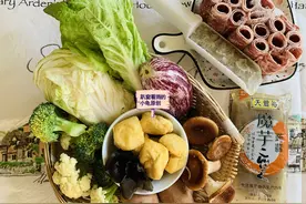明天进入冬月，来锅家庭版健康麻辣烫，驱寒暖身，让全家人吃过瘾图片