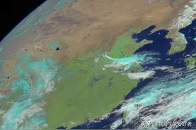 中东部放晴，但长三角突现钩子云狂风大作！分析：倒春寒回光返照图片
