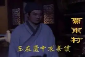 红楼梦中的贾雨村，是怎么从清高书生变成的阴暗官僚的？图片