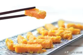 甜甜的南瓜太单调，教你在家做出咸香软糯，好吃不腻的咸蛋黄南瓜图片