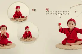 小鱼儿一周岁照片，看看漂亮不图片