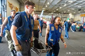 战争准备？美航母在南海举行大规模伤亡演习，印军伞兵边界空降图片