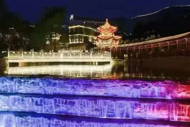 石家庄德明古镇正月十一恢复营业！元宵节可赏灯图片
