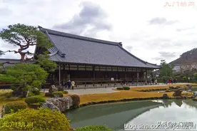 京都天龙寺，足利尊氏为悼念后醍醐天皇所建图片