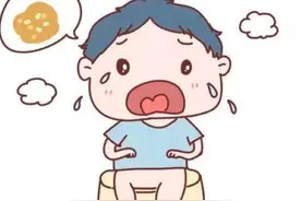 宝宝拉便便是很正常的生理反应，但是其有奶瓣又是怎么回事呢？图片