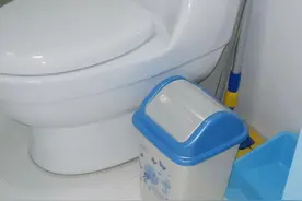 马桶旁边放垃圾桶，被嘲笑成乡下人，难道放错了吗？图片