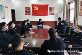 【联合执法】邯郸城管支队联合自来水公司开展二次供水专项整治行动图片
