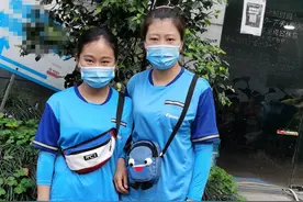 孩子既是软肋更是铠甲—外卖员姐妹花：为了孩子每天努力奔跑图片