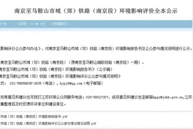 宁马城际（南京段）环评公示曝光！地铁真要来了图片