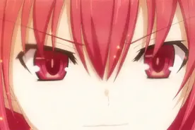 漫有GIF能够通过变换两色的发带来改变性格的美少女五河琴里图片
