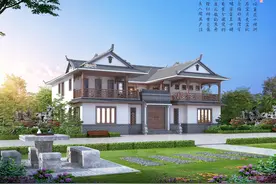 广东一包工头，回村自建漂亮别墅，隔壁村的都绕远路来看图片