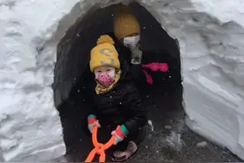 自1983年以来齐齐哈尔地区罕见大风雪图片
