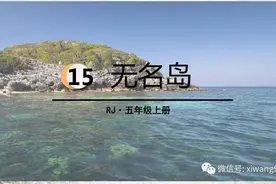 部编版五年级语文上册第四单元《无名岛》知识点及练习图片