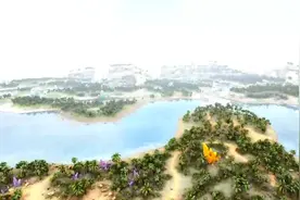 《方舟生存进化》水晶岛萌新入坑指南，在这个位置造家绝对安全图片