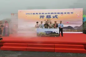 强化粤桂旅游协作 助力乡村旅游振兴——茂南区组织旅行团参加金秀圣堂山杜鹃花旅游文化节图片