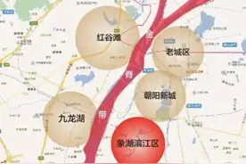 象湖滨江“C位盘”！地铁+江景+商圈，这个纯新盘大有“江”来图片