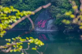 武汉也有一个“九寨沟”，相传是木兰将军的外婆家，游客纷纷点赞图片