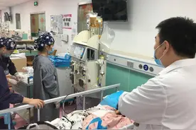 上海中冶医院成功实施首例血浆置换，为危重患者带来生的希望图片