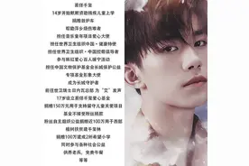 易烊千玺：公益不是有意义才去做，而是做了才有意义图片