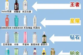 洗发水实力段位一目了然图片