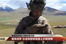 央媒罕见披露单兵智能终端作战功能：可一键指示目标，呼叫支援图片
