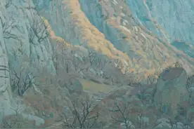 “华山十年”田学森油画展部分作品欣赏图片