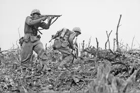 美军武器多样，德军多用机枪，二战中是什么决定士兵使用的枪械？图片
