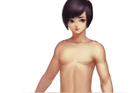 原画丨漫画丨绘画丨男人体系列-短裤正太图片
