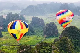 藏于世外桃源“小桂林”，美的溢出屏幕，奢配全景窗山景温泉泳池图片