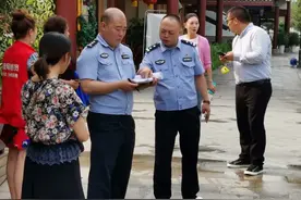 分局各派出所积极开展标准地址门牌号上墙工作图片
