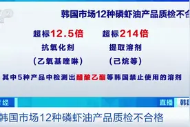 韩国磷虾油再爆质检问题：近三成产品抗氧化剂、提取溶剂超标…图片